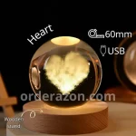 3D Heart Ball 60mm – Love Gifts